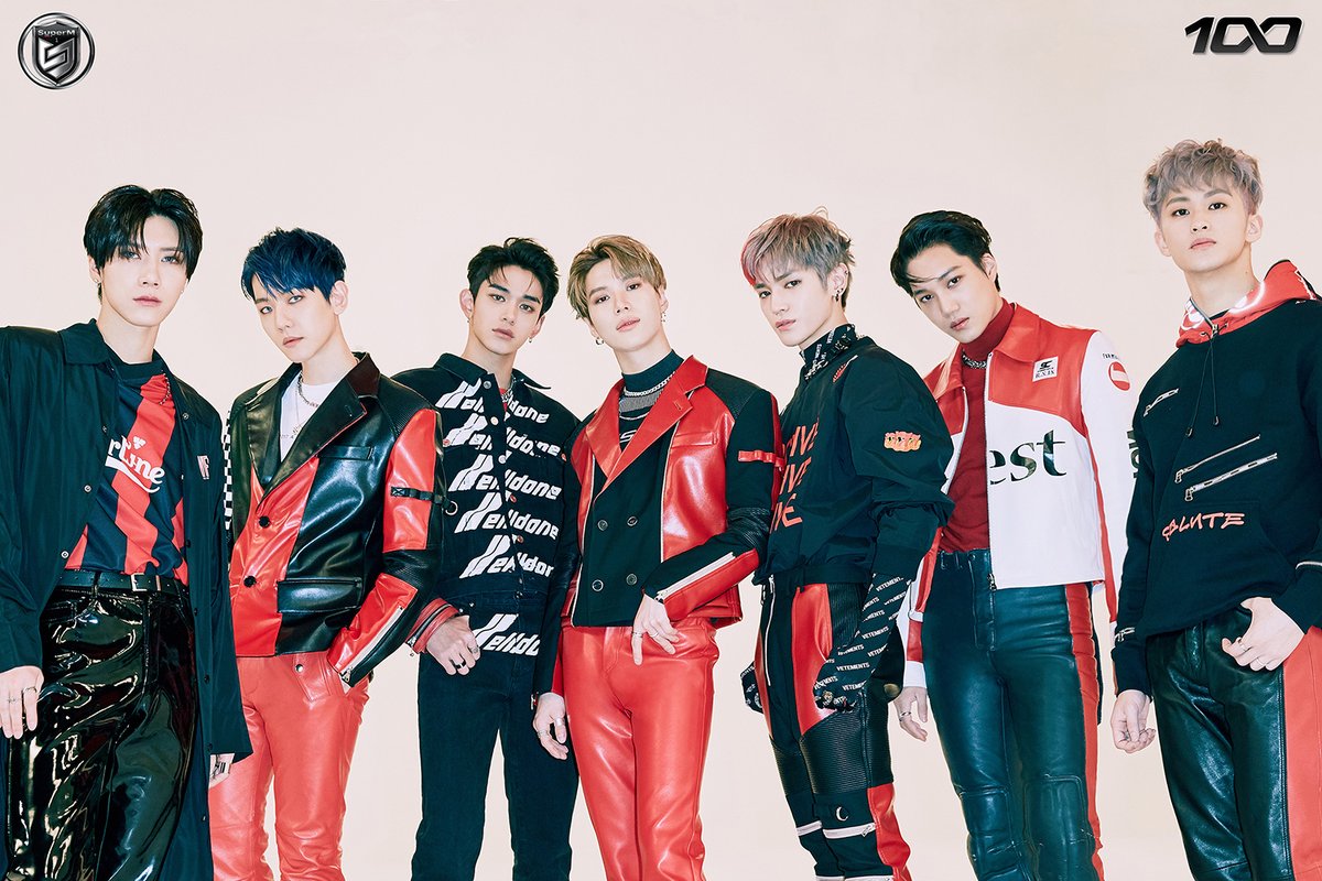 SMTOWNGLOBAL's tweet photo. 📢#SuperM's countdown to new single '100' release to be live streamed on 8/14!

🎵To give spoilers &amp; communicate with global fans!

🔴‘SuperM ‘100’ COUNTDOWN LIVE' 
➫ 08/14/20 (12PM KST/ 11PM EST)
➫ 08/13/20 (8PM PST)
On SuperM's YouTube channel

#SuperOne #WeGo100 #SuperM100 https://t.co/Vu9NbSTz3j