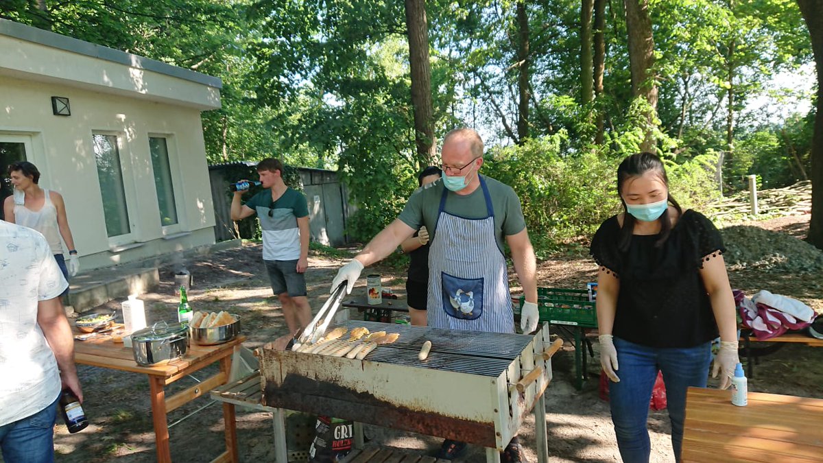 RiSyM_IGB's tweet image. keeping distance and still having fun - yesterday´s summerparty with department 1 from @LeibnizIGB organised by @RiSyM_IGB  
@Lukas_iso @TetzlaffEcoHyd @clarom_berlin @AndreasJechow @annamajaeger and others...