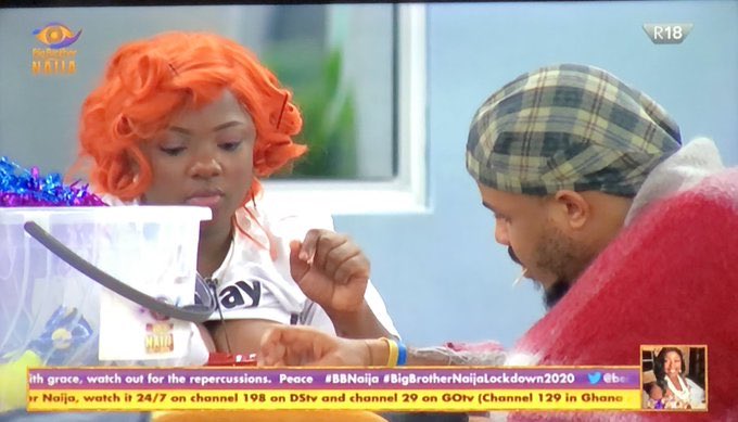 They sat together, ate together, played together, washed together like friends do, I don’t know were the idiots saying feelings got that shit from  #Dozo  #BBNaija
