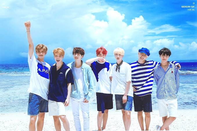 A thread of BTS in sleeveless/ tank tops and shorts ... cause why not?  #MTVHottest BTS  @BTS_twt
