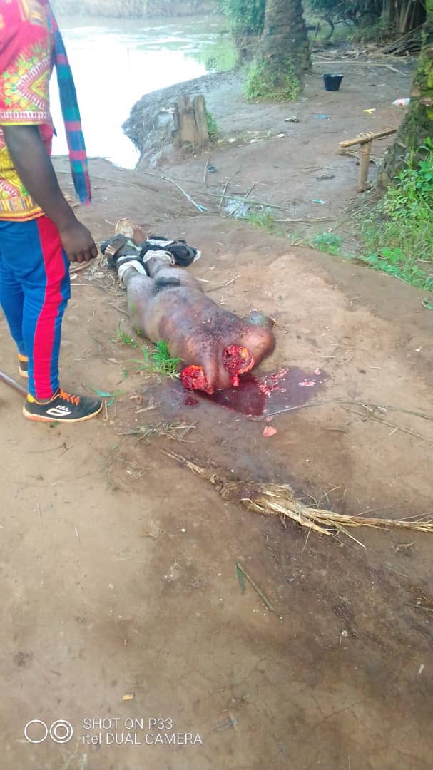 AnicetMani's tweet photo. Ambazonian terrorists have done their worst again in Ndop 10th August 2020. All Cameroonians should rise as one person and say no to ambazonian terrorism. Let all Cameroonians denounce and protest against ambazonian terrorists. 2/4 https://t.co/aEx54sUGBC