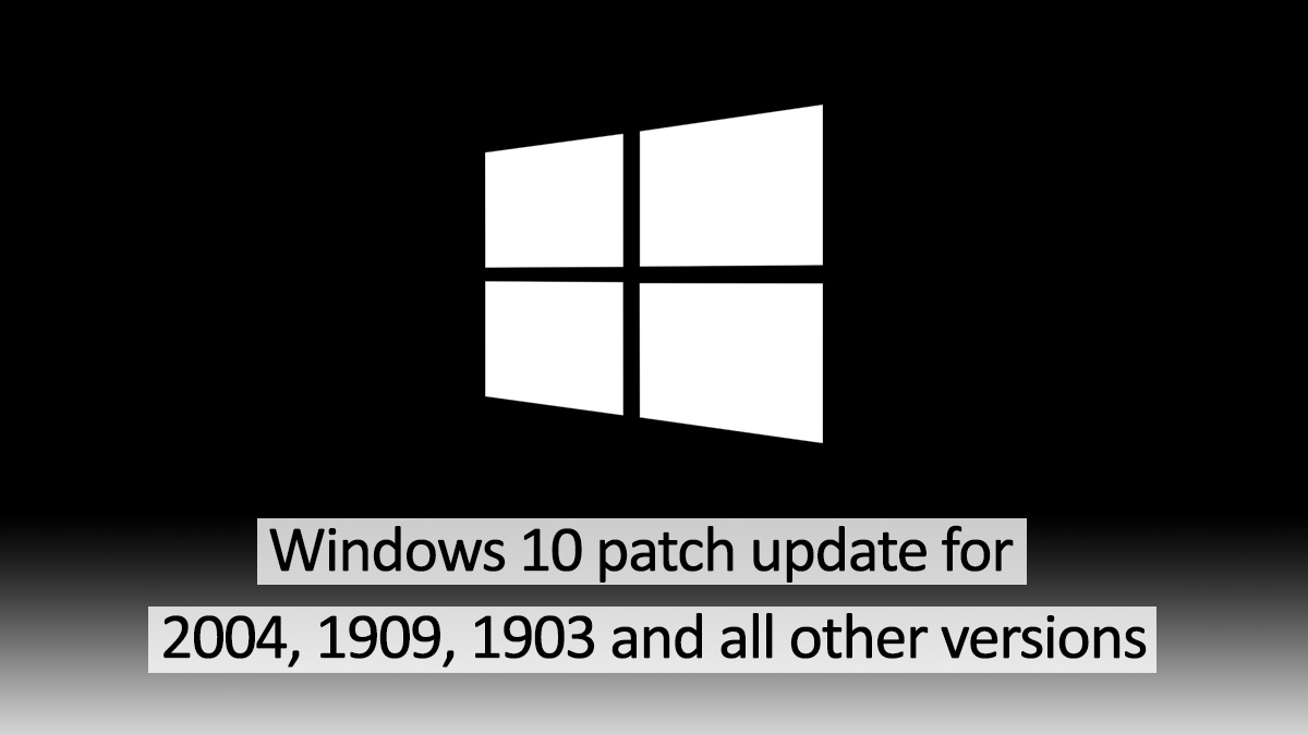 UsWhoop's tweet image. Every month&apos;s second Tuesday is Patch day for all supported versions of Windows 10. In this Patch Tuesday, Microsoft releases patch updates for all versions.

 #1903 #1909 #May2020update #Microsoft #Version1903 #Version1909 #Version2004 #Version1709 whooptous.com/windows-10-pat…