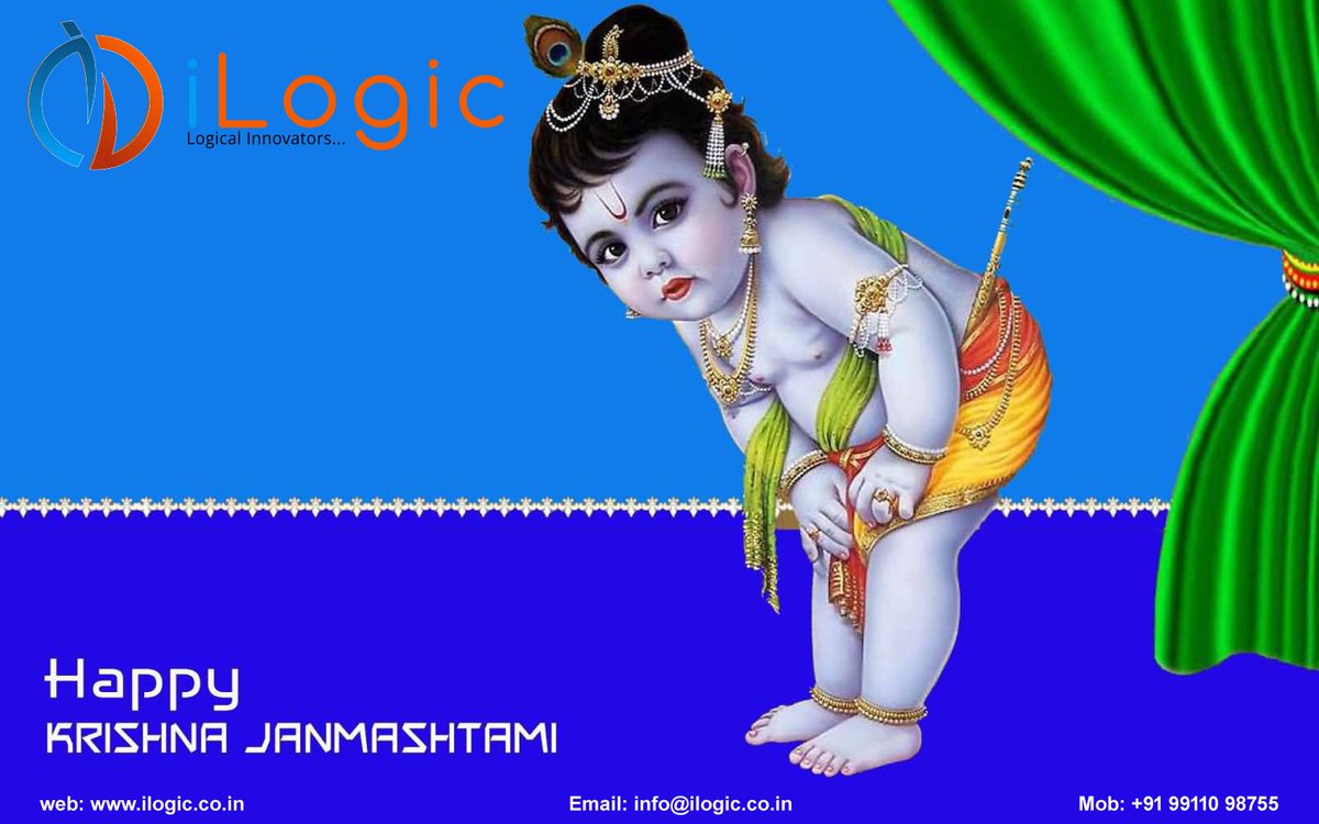 ilogicinfotech's tweet image. Happy Krishna Janmashtami 2020

ilogic.co.in
#WebHosting #WebPromotions #iLogic #EmailSolution #Backup
#DigitalMarketing #SEO #SMO #Ecommerce #WebDevelopment #WebDesigning #HardwareSupport