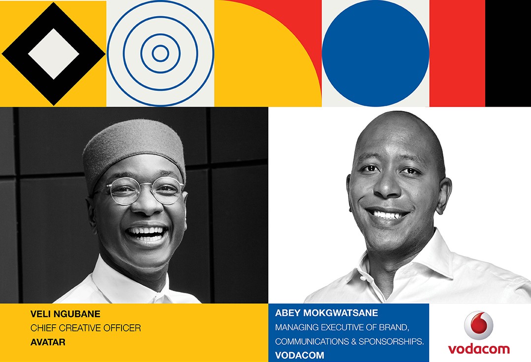 thesacreatives's tweet photo. #ICYMI: @TheNduna, CCO of @Avatar_ZA, hosted @Abeymokgwatsane, Managing Executive of Brand, Communications & Sponsorship at @Vodacom for our #UnitedInCreativity sessions. Watch it here: https://t.co/L9qjuyMENX #UnitedInCreativity https://t.co/V3vKs1TJSq