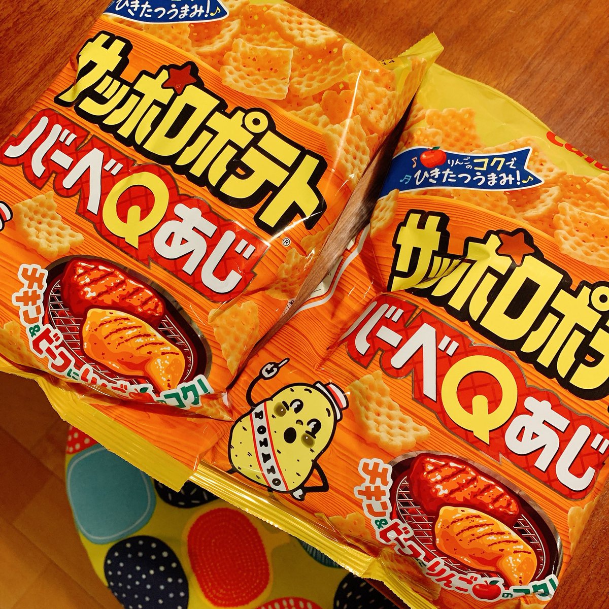 サッポロポテトバーベqあじ サッポロポテトバーベqあじ