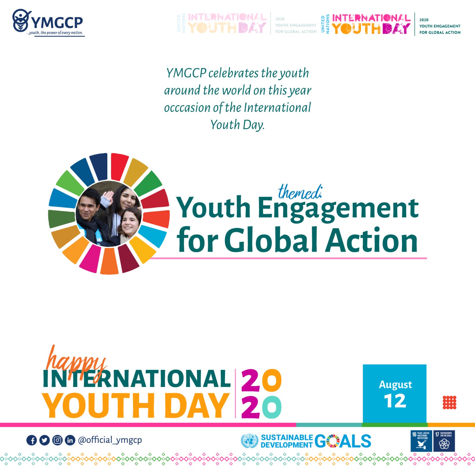 YMGCP International Youth Day 2020