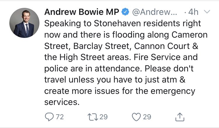 Louiseemcee's tweet photo. ‘A badly aged Tory tweet’ performed in 3 acts #stonehaven https://t.co/fTfph5HTh6