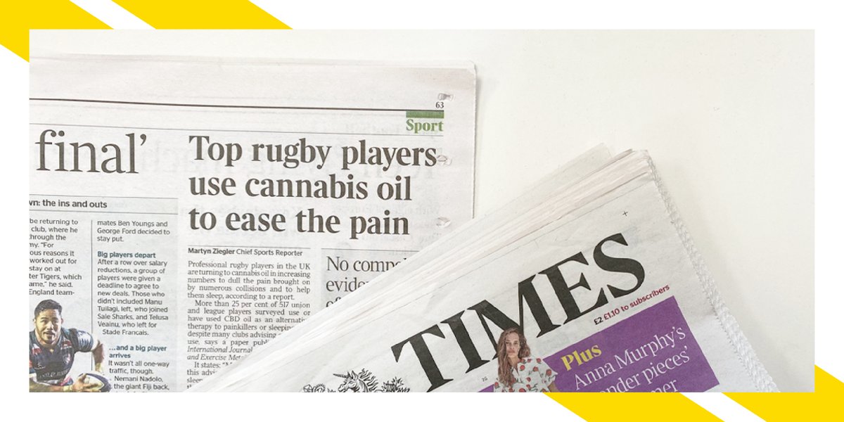 fourfiveuk's tweet photo. Great article in @thetimes today, talking about the use of #cbd in amongst rugby professionals and the interesting shift towards alternative therapy amongst players. 🏉
#fourfivecbd #rest #recover #rise #cbduk #lunchtimereading #fortheactive #alternativetherapy https://t.co/qxNmXeNl5f