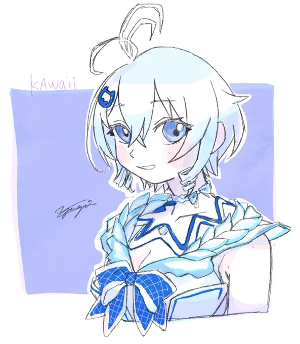 新衣装だーーー!!!!!!わーーーー!!!!!
#SiroArt 