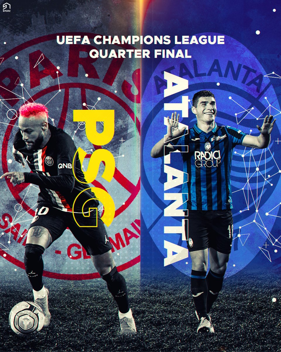 PSG X Atalanta | UCL Match-day Design

HQ - fav.me/de34ist

#atalanta #champions #championsleague #cl #football #league #psg #uefa #neymar #RuslanMalinovskyi  #quarterfinals #s7grz #s7graphics #s7desgins #s7art