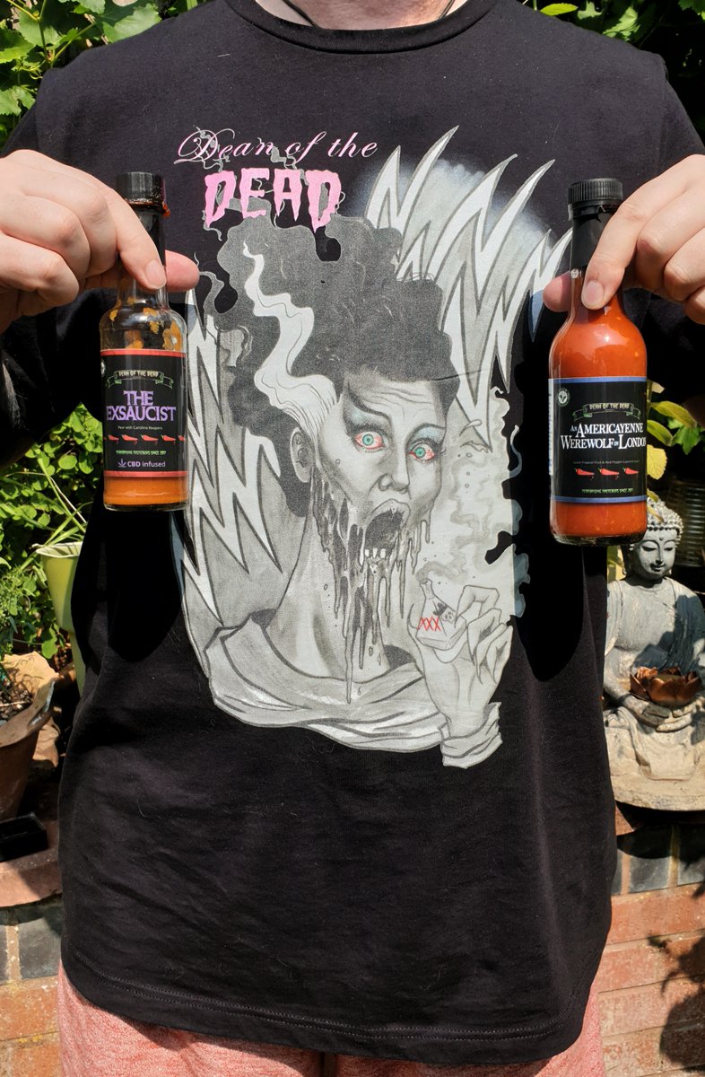 Currently repping our Decade of Decadence show sponsor <a href="/dean_ofthe_dead/">Dean of the Dead</a> here at 60MW Towers 🔥🌶️

deanofthedead.com