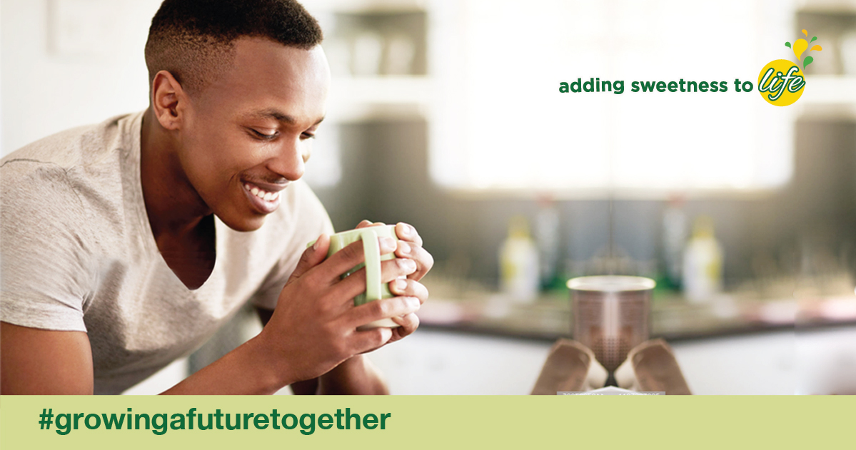 Tea tastes better with Mara Sugar.