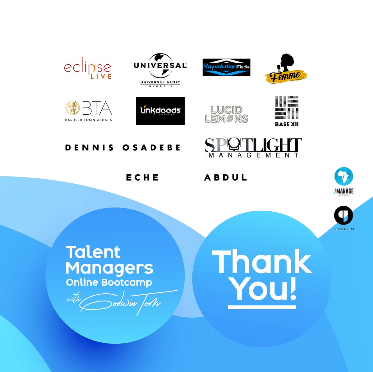 Thank you to the sponsors and partners <a href="/UMGNigeria/">UMG Nigeria</a> <a href="/eclipseliveafr/">Eclipse Live Africa</a> @dennisosadebe__ <a href="/TosinAshafa/">B.T.A</a>'s BTA Fund @femmeafricaa <a href="/rayvme/">Rayvolution Media</a> <a href="/didichiq/">Didichiq</a> @ Linkdeeds <a href="/LucidLemonss/">l e m o n s</a> <a href="/stevespotlight/">SteveSpotlight</a> and @ThaAugustus of Spotlight Management <a href="/Echecrates/">Eche Emole 🅰️🌶</a> <a href="/TheRuler02/">Habibi Abdul</a> @afrochella <a href="/_it0r0/">ITORO! ™</a> of <a href="/base_xii/">Base XII</a>