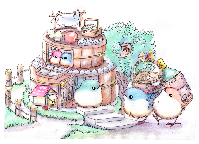 「bow chick」 illustration images(Latest)｜5pages