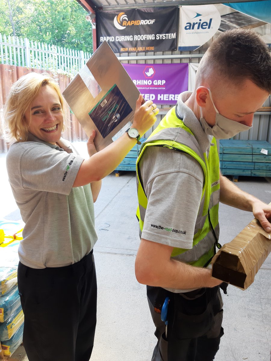 Strike Off!!! Tracey @ The Roof Shop, Staverton, Cheltenham had other ideas on how to use the #Calderleadstrikingplate Watch out Mike!!! #makinglifeeasier #roofing #lead #Calderlead Now in stock @ The Roof Shop