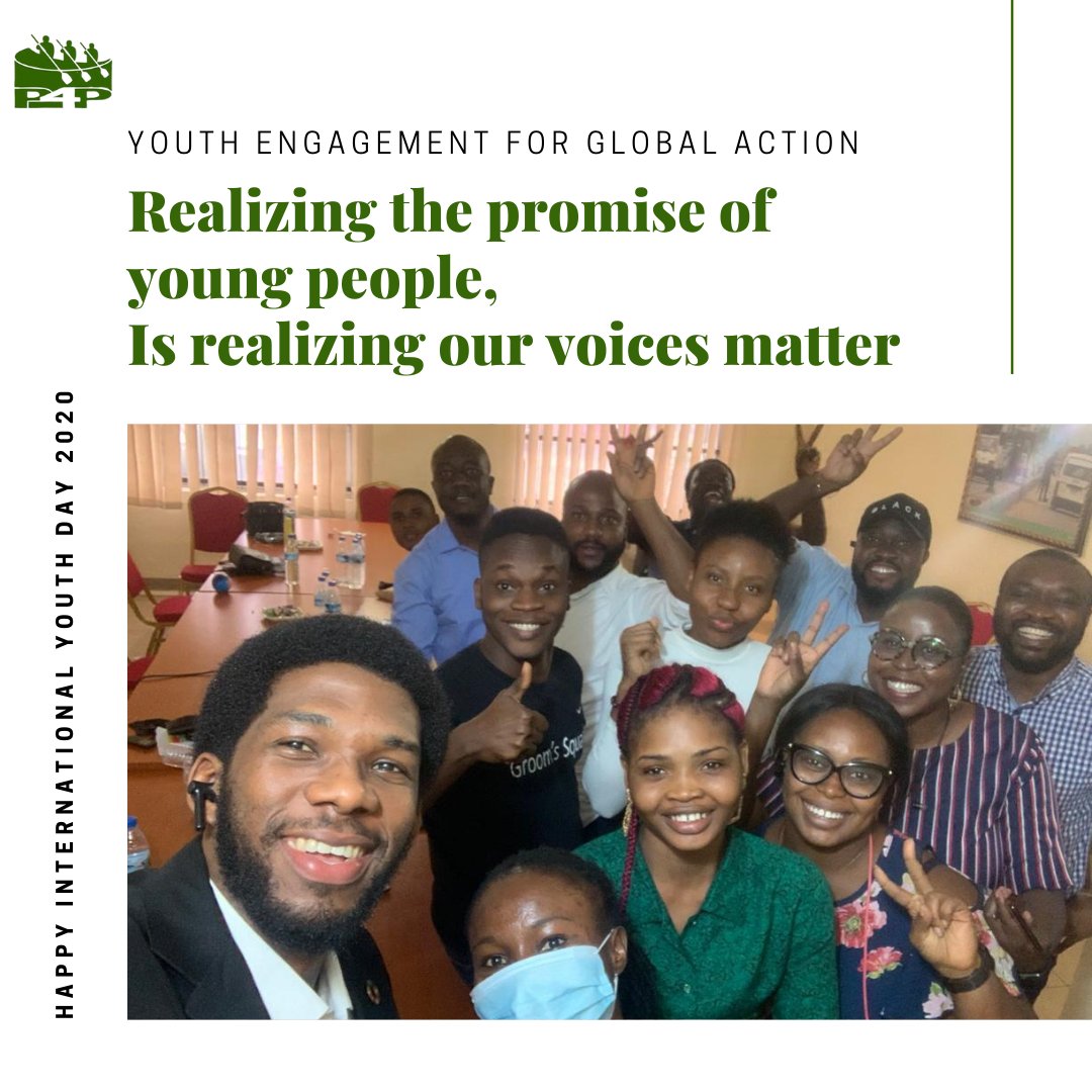 P4P_NigerDelta's tweet photo. To all the young people in the world, lending their voices and actions for change and social justice. We see you and we hear you. Continue to break boundaries.

Happy International Youth Day
#YouthDay #IYD2020 #partnersforpeace #p4pnigerdelta

@PINDFoundation @WoduNkasi @_NDLink https://t.co/Mger17XQSv