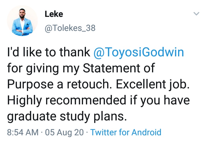 ToyosiGodwin's tweet photo. Good morning Twitter, 

My name is Toyosi, and basically, I write. I can help you take care of your writings hassles. Whatever it is, send a dm, and let's get it done for a fee. Launching my writing team soon ✊🏾. 

This is my hustle. Please retweet. https://t.co/nCSkzd7Mko