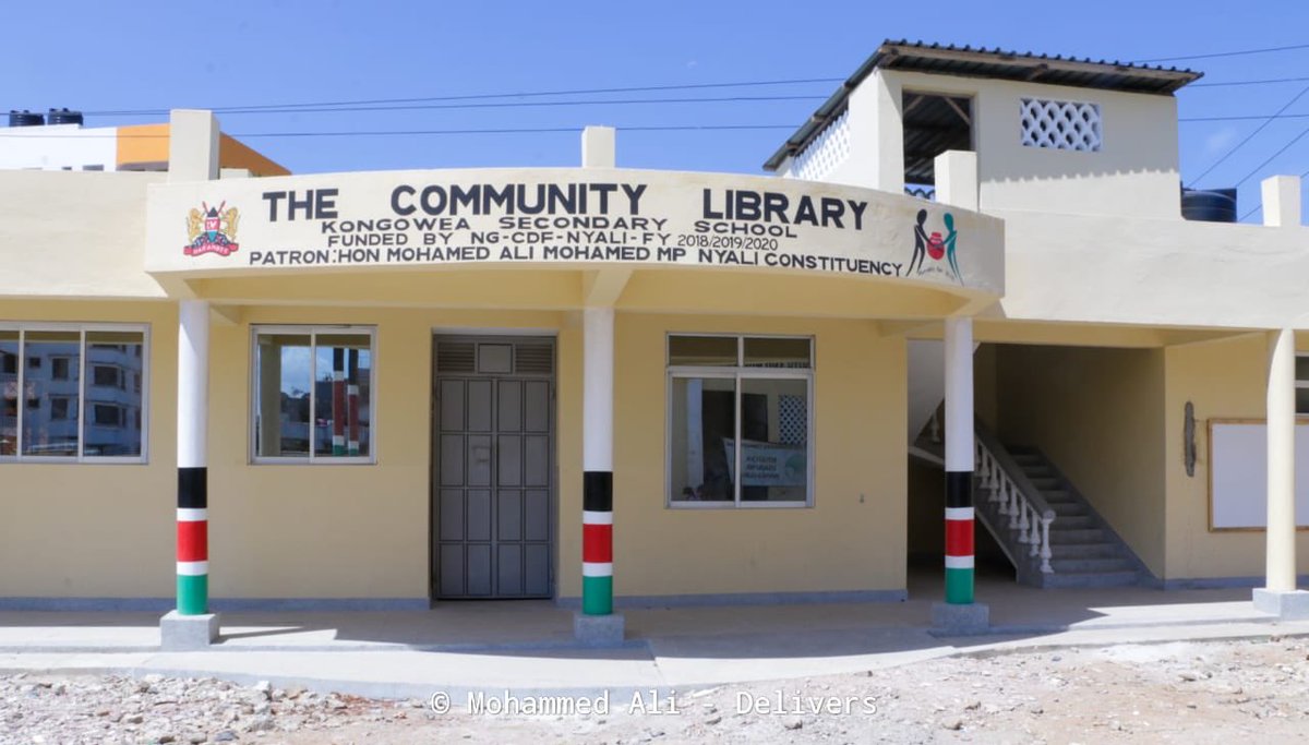 MohaJichoPevu's tweet photo. For the very first time in the history of Nyali Constituency, we have a Public Library in Kongowea ward since independence. The state of the art Community Library in Kongowea Secondary School has the capacity to hold up to 100 students. https://t.co/j3iftJ26jh