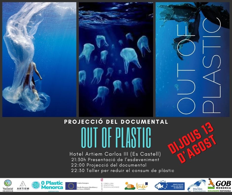 gobmenorca's tweet photo. #PlasticsFree #OutsOfPlastics #MediMarí #Projecció #Documental #Menorca
@MarillesFund @MenorcaBiosfera @YousocialV @artiemhotels https://t.co/dpbmWtmzki