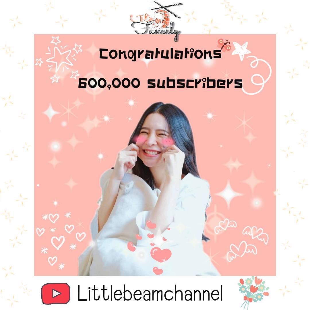 faii_sml's tweet photo. ยินดีด้วยนะค้าา 🎉🎉👏🏻👏🏻
ขอให้ถึง7 8 9 แสนซับ จนถึง1ล้านซับเลยนะค้าาา ❤️🍣
#Congrats600K 
#Littlebeamchannel 
#LTBFamily https://t.co/Rz49nkmlbD
