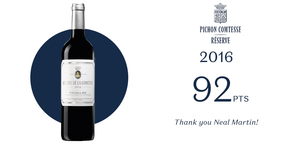 PichonComtesse's tweet photo. 2016 Réserve, "it is clearly well crafted and endowed with understated nobility", thank you @nealmartin @VinousMedia
#pichoncomtesse #secondwine https://t.co/m0obiJfwOe