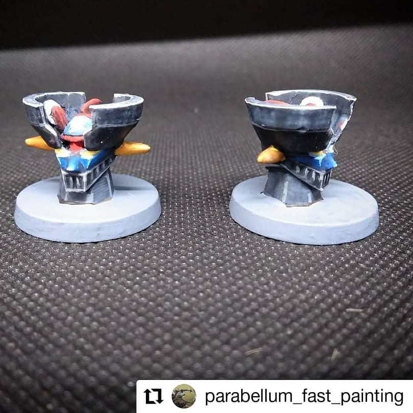 AkaroDice's tweet photo. No sólo de dados vive el friki.
Los marcadores también son parte indispensable de nuestro día a día. Como estos que forjamos para #ParabellumFastPainting
#AkaroDice #AkaroStudio #tokens #CustomTokens #CustomMarkers #MarcadoresPersonalizados #Mazinger #MazingerZ https://t.co/tpkSdtLxPy