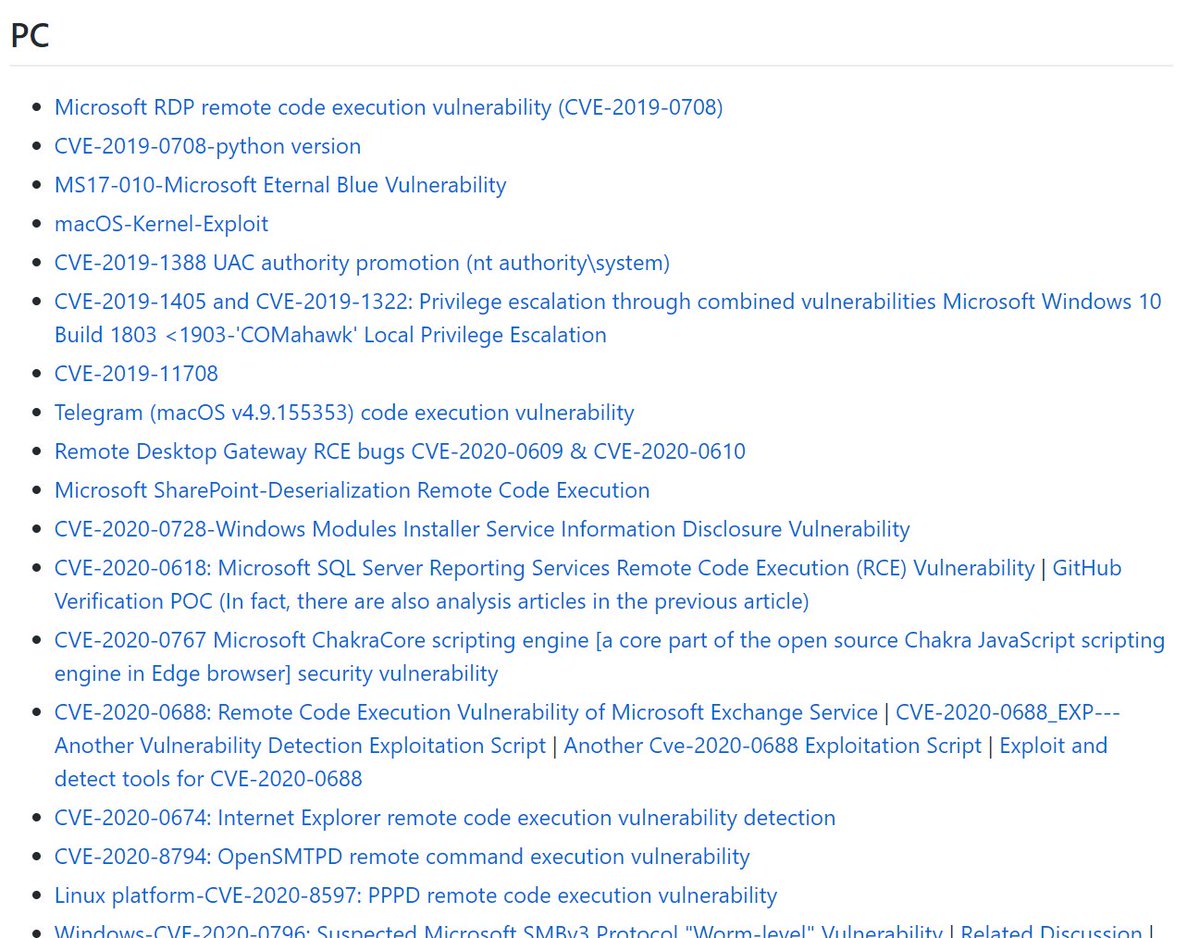 wugeej's tweet image. A collection of over 300 Penetration Testing POC
#CN #IOT #Mobile #WebAPP #Windows #Linux #Tool#Tutorials
github.com/Mr-xn/Penetrat…