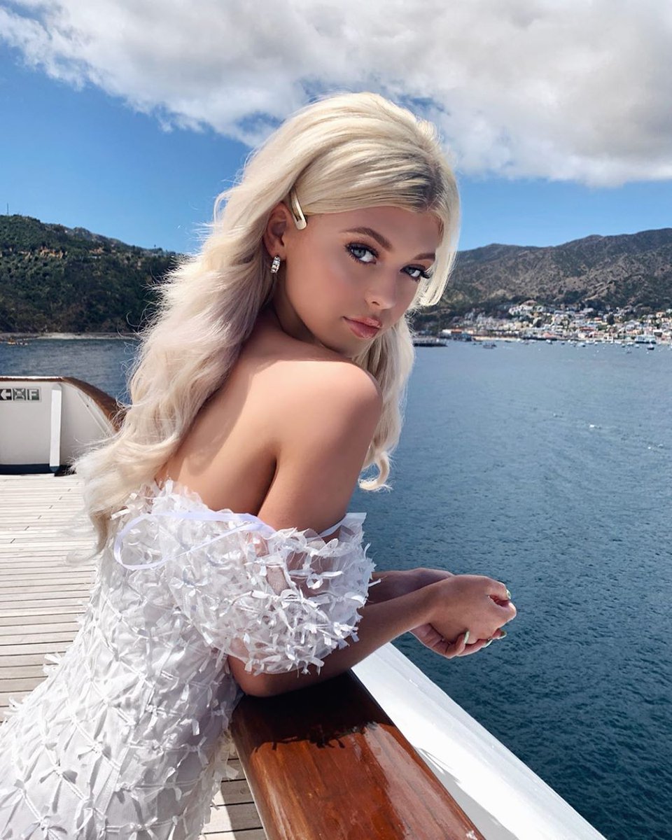 She hopes you enjoy the view