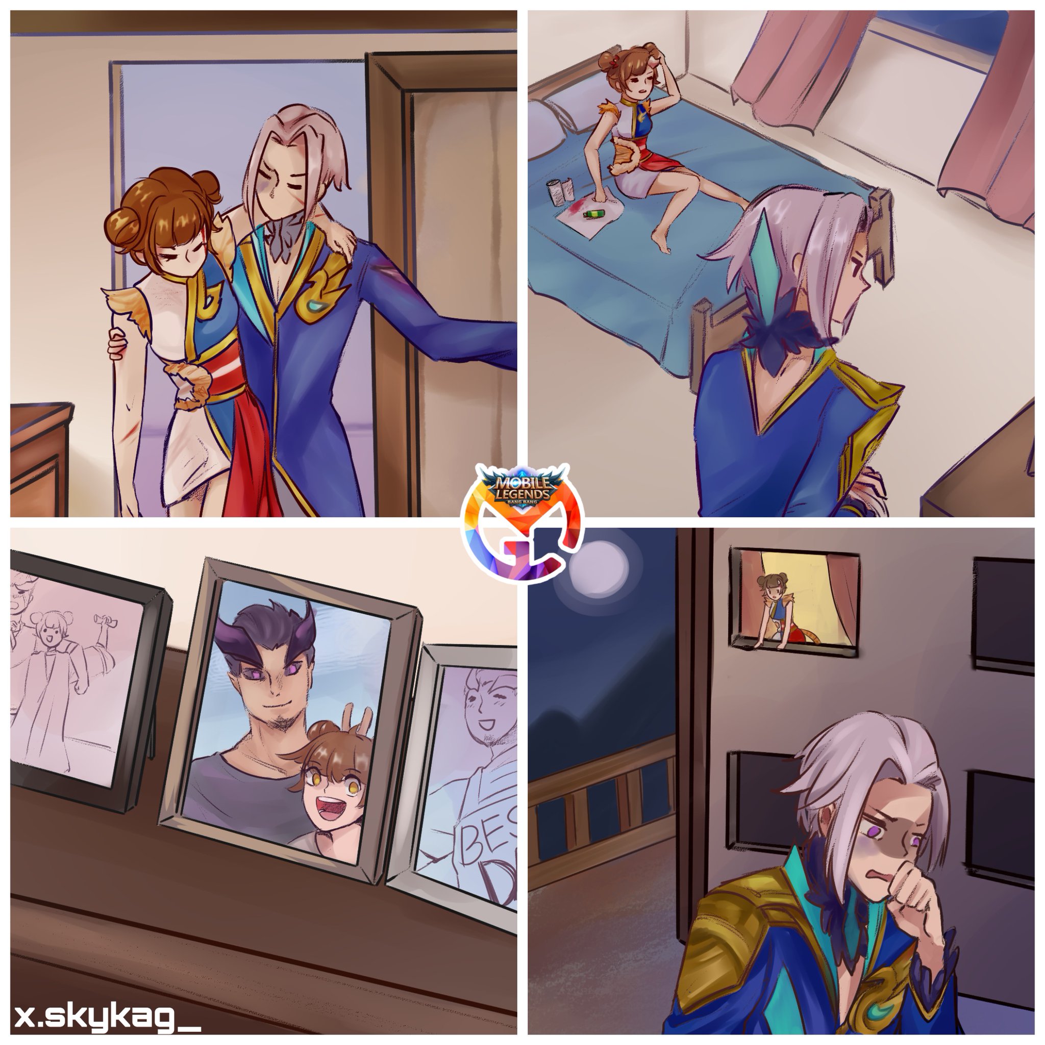 Mobile Legends Bang Bang After Losing A Battle And You Find Out Your Friend Is Yu Zhong S Child Run Mgl Artist X Skykag Mobilelegendsangbang Mgl Mlbbmgl T Co Apcgwbjjjj