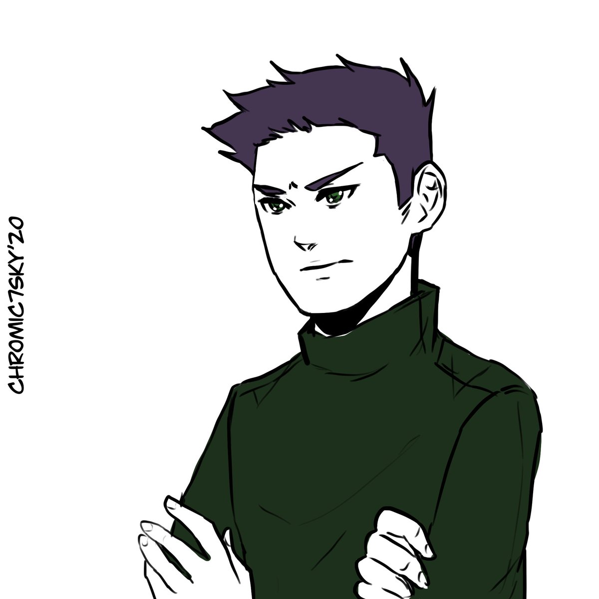 chrome_se7en's tweet photo. What a questionable decision, son 😂 #damirae #damianwayne #ingramwayne #ingowayne #batling #dc #procreate #ArtistOnTwitter https://t.co/IHT2IyQBzh