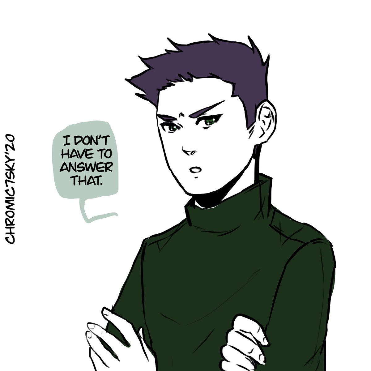 chrome_se7en's tweet photo. What a questionable decision, son 😂 #damirae #damianwayne #ingramwayne #ingowayne #batling #dc #procreate #ArtistOnTwitter https://t.co/IHT2IyQBzh