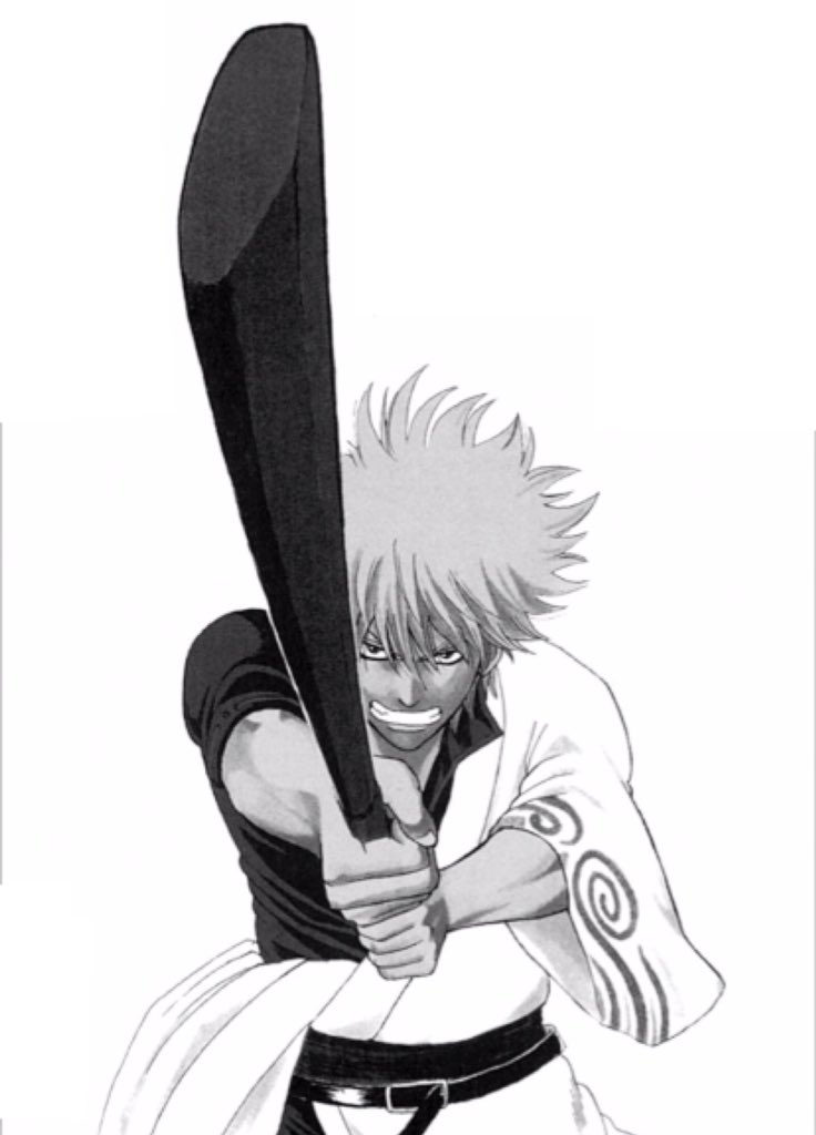 Gintama manga illustration a thread :