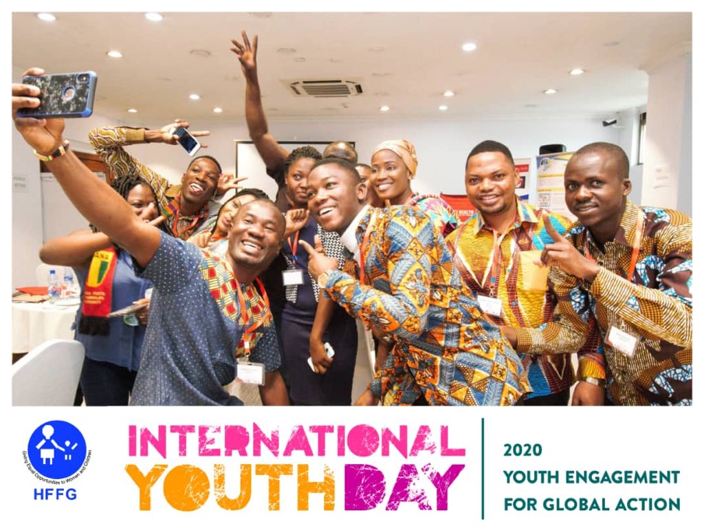 Happy International Youth Day 2020 @ProfSarahAgbor @WHOGhana @GlobalFund @comicrelief @auyouthenvoy_ @UNYouthEnvoy @africa_yl4 @YL4HGhana @DrElvisEze @rosemarymburu @HFFG2001 @utvghana #YL4H #Youth4Action