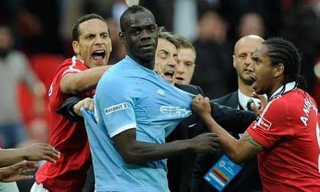 Winked at Rio Ferdinand after City knocked United out of the 2011 FA Cup