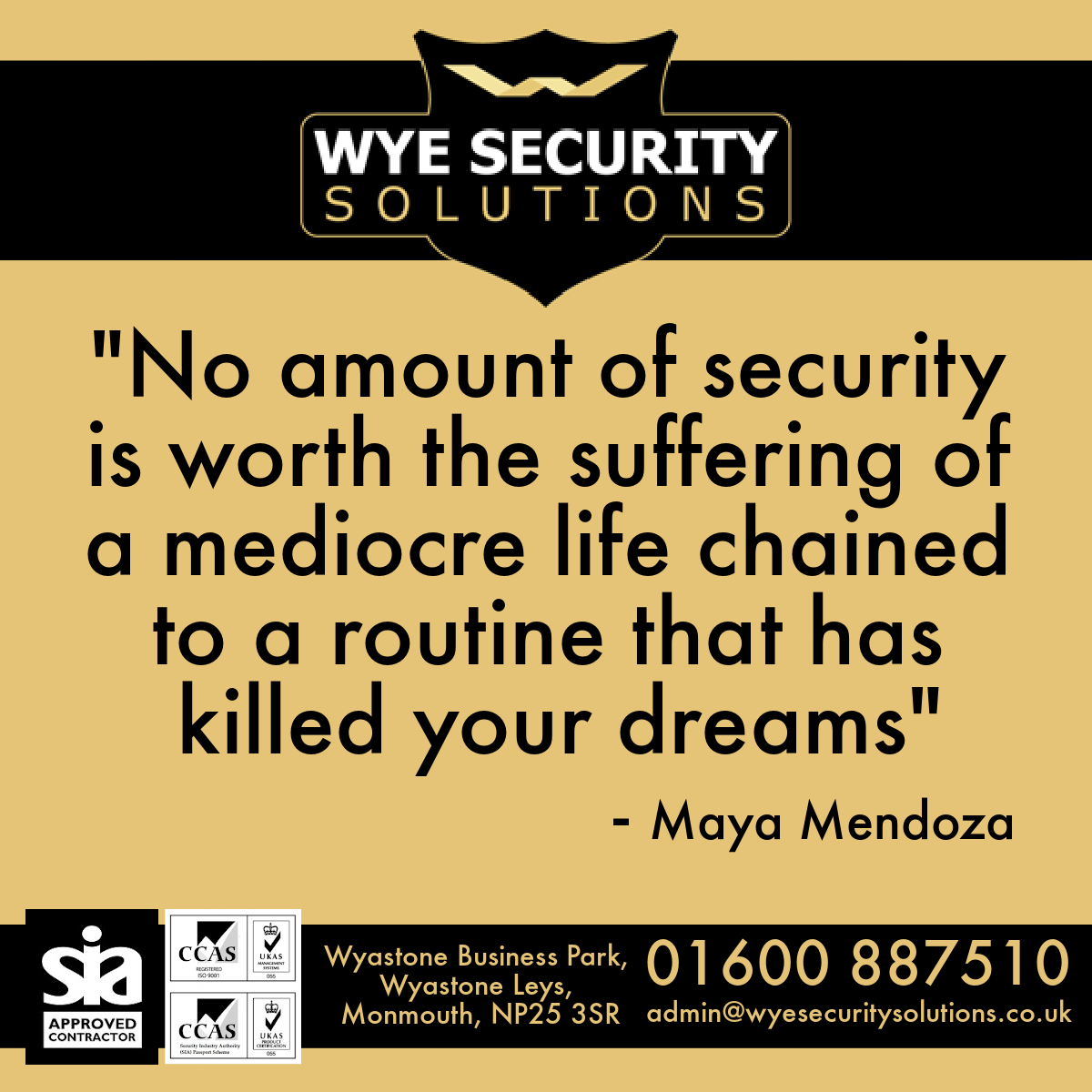 Are you never able to go on holiday because you need to attend to your business premises?

Free yourself from the responsibility of your own corporate or domestic security. 
keyholding available from just 50p per day.
#Keyholding #Security #FridayFeeling