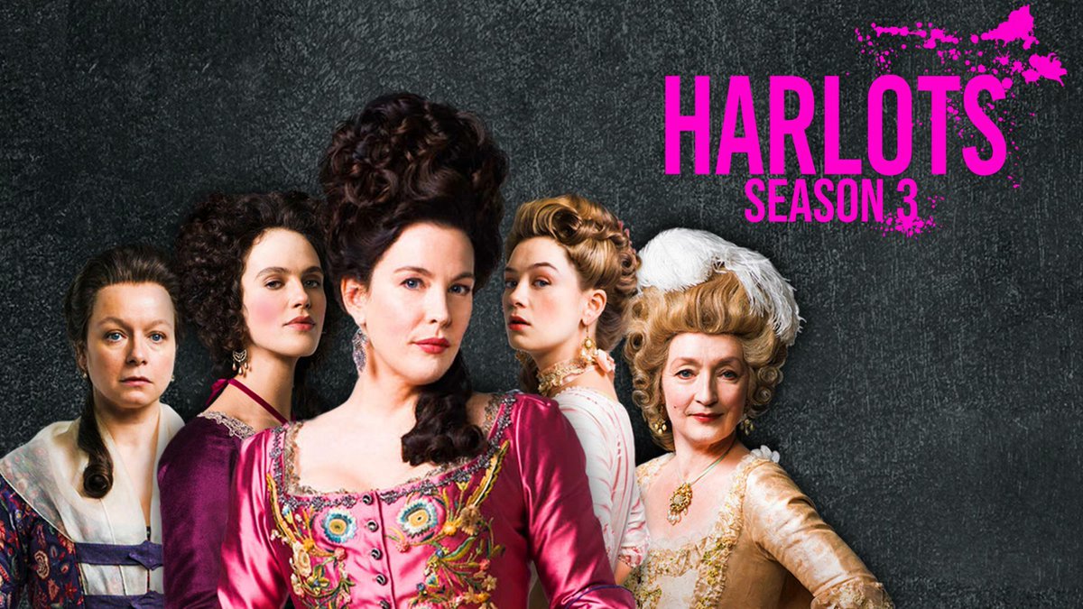 serienjunkies's tweet photo. Harlots: 3. Staffel ab September bei RTL Passion #Harlots #RTLPassion #HausDerHuren #maskeauf #dontBeMaskhole https://t.co/Oyh8pi491z https://t.co/skLUPXmr8T