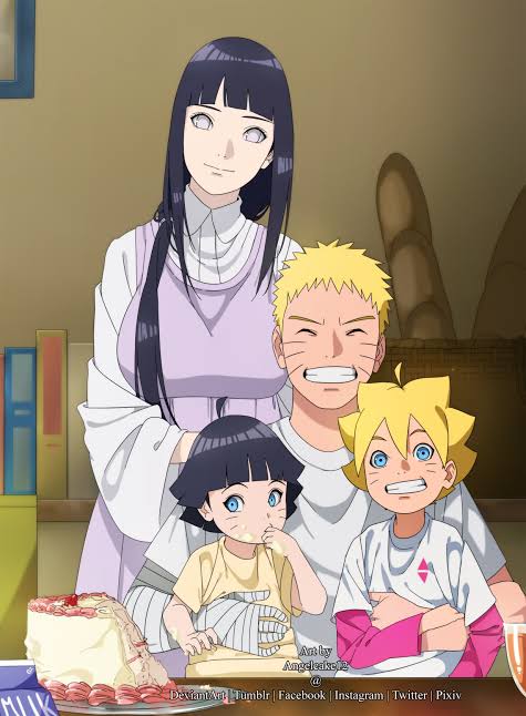 now they're uzumaki family ♡ the best family aaaa 