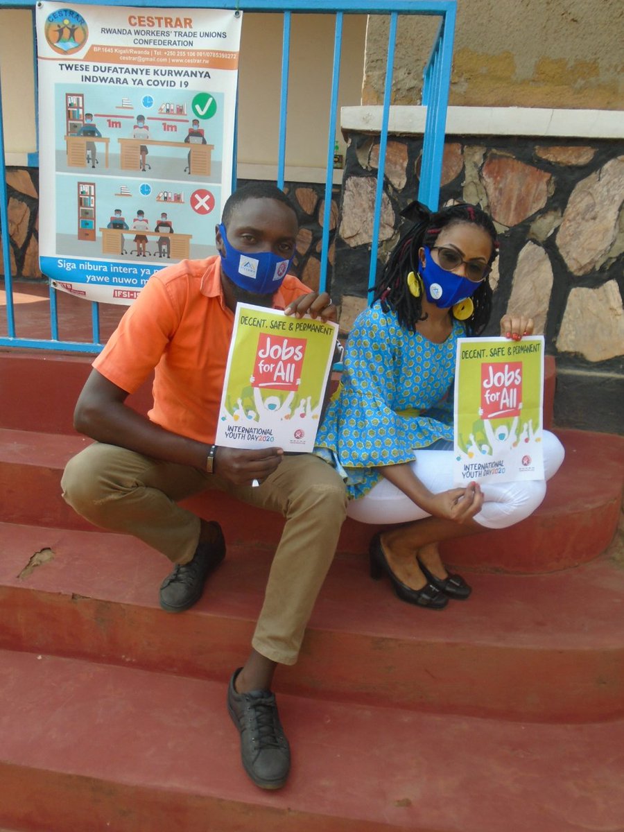 stecoma_rwanda's tweet photo. Nonaha, urubyiruko rwibumbiye muri STECOMA bari mu nama ishishikariza kandi iharanira akazi kuri bose cyane cyane urubyiruko. Umunsi mwiza mpuzamahanga w'urubyiruko. https://t.co/BCM07QJlh2