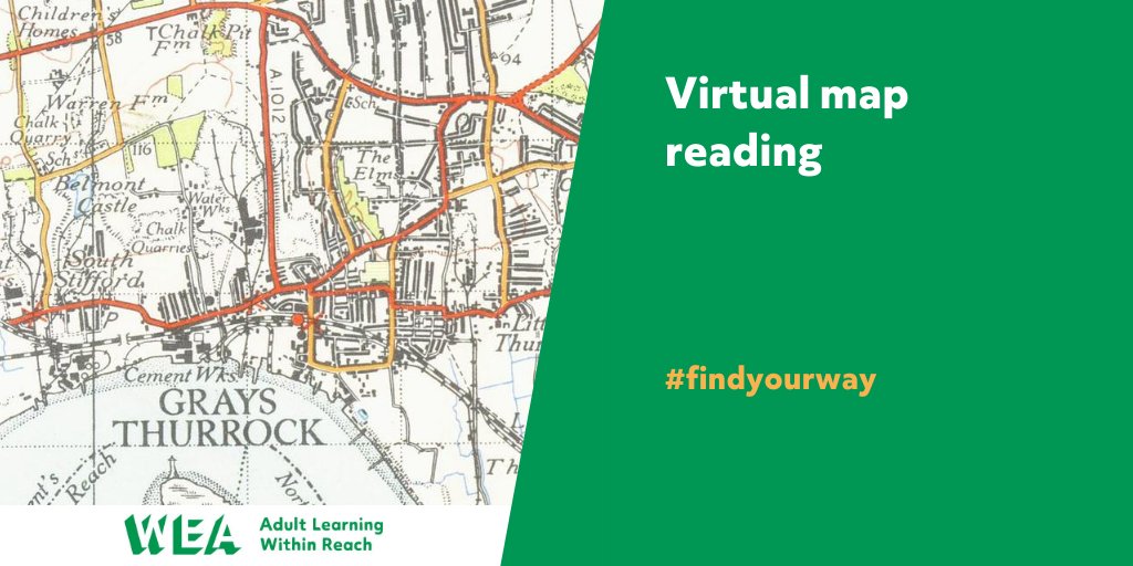 WEAEastMidlands's tweet photo. This Friday, join us for a virtual walk in the beautiful Derbyshire countryside.  During this virtual ‘walk’ we will compare recent photographs of the route with the way that the features appear on Ordnance Survey maps.  Learn more and enrol here: https://t.co/kVDfhZCTRf https://t.co/FI2OhgyUEl