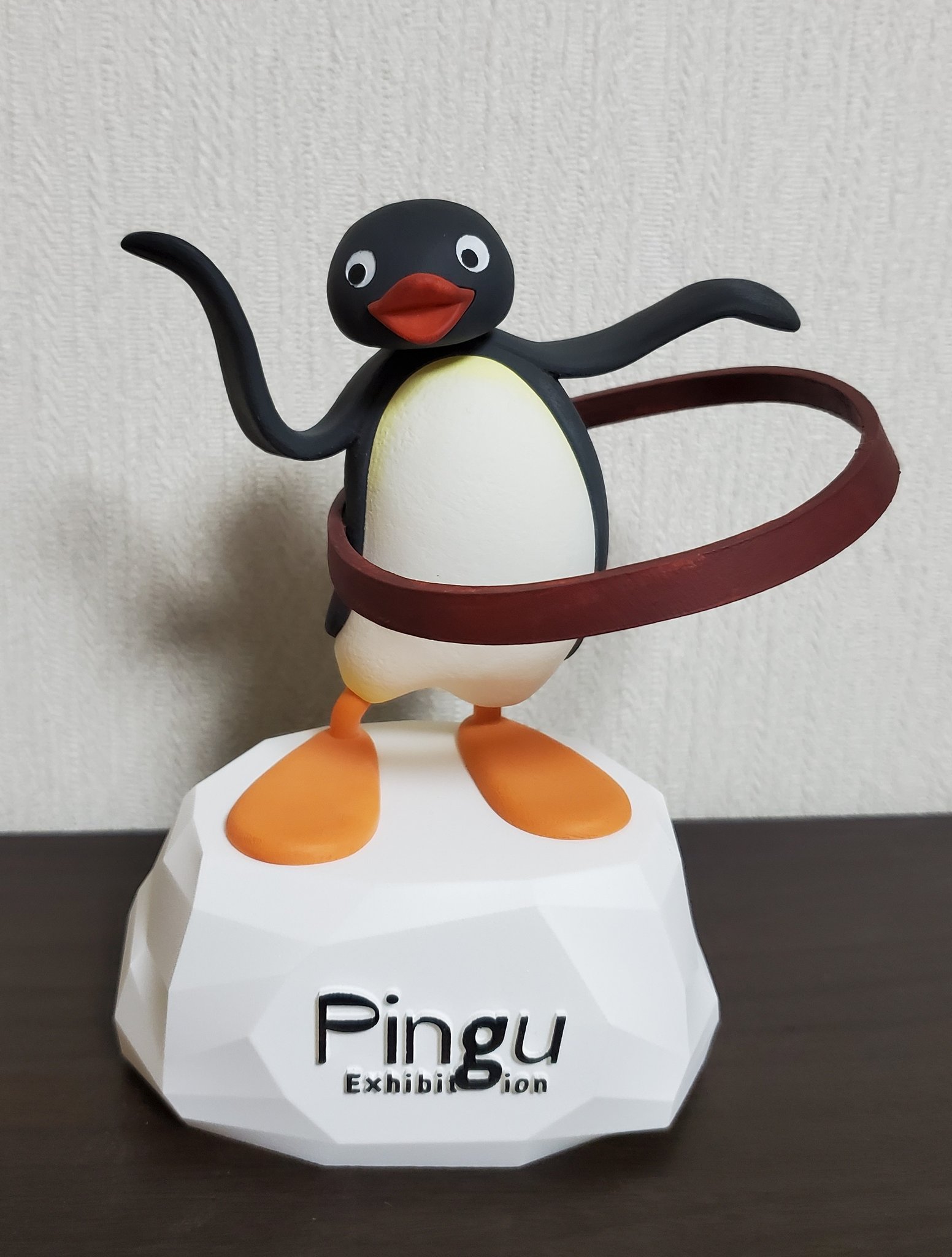 【未使用】Pingu 40th フィギュア　ピングー&ピンガ Pingu 40thフィギュア ピングー&ピンガ 宝物のぬいぐるみ