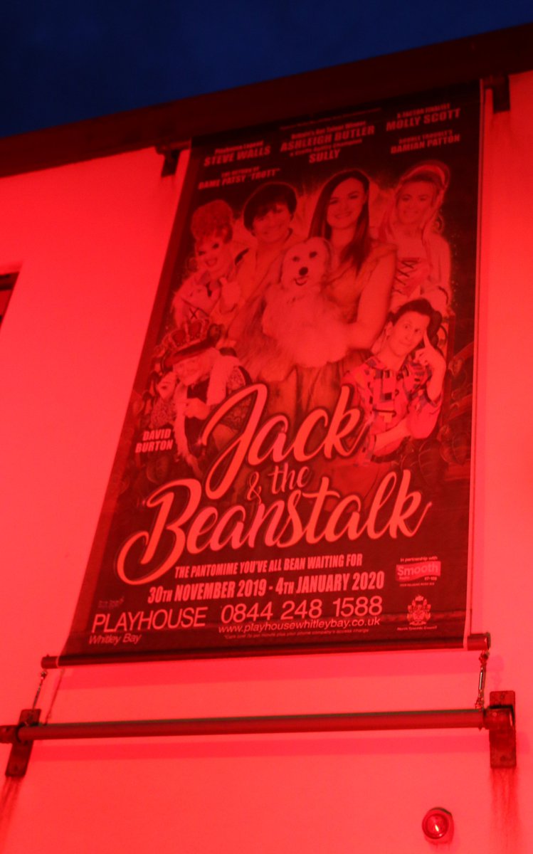 It may be last year's poster but it was a reminder that the <a href="/northeastpanto/">Blue Genie Ents</a> last year was great fun and we're looking forward to seeing <a href="/StevieWalls/">Steve Walls</a>, @DanMawston &amp; co in action again at <a href="/Playhouse_WB/">PLAYHOUSE Whitley Bay</a>  soon.
#LightItInRed #WeMakeEvents