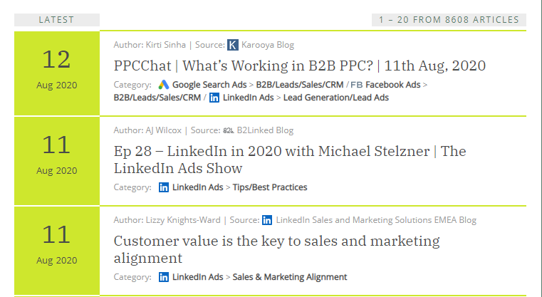 DigitalMarkBase's tweet photo. 13 fresh articles on #DigitalMarketingBase today -> now including 8,608 references of past 24 months -> https://t.co/4jZlPa7nW7 #PPC #Analytics https://t.co/FpEa5LZu5G