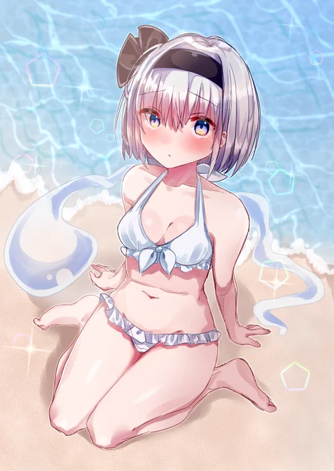 妖夢ちゃんと海に行きたい???? 