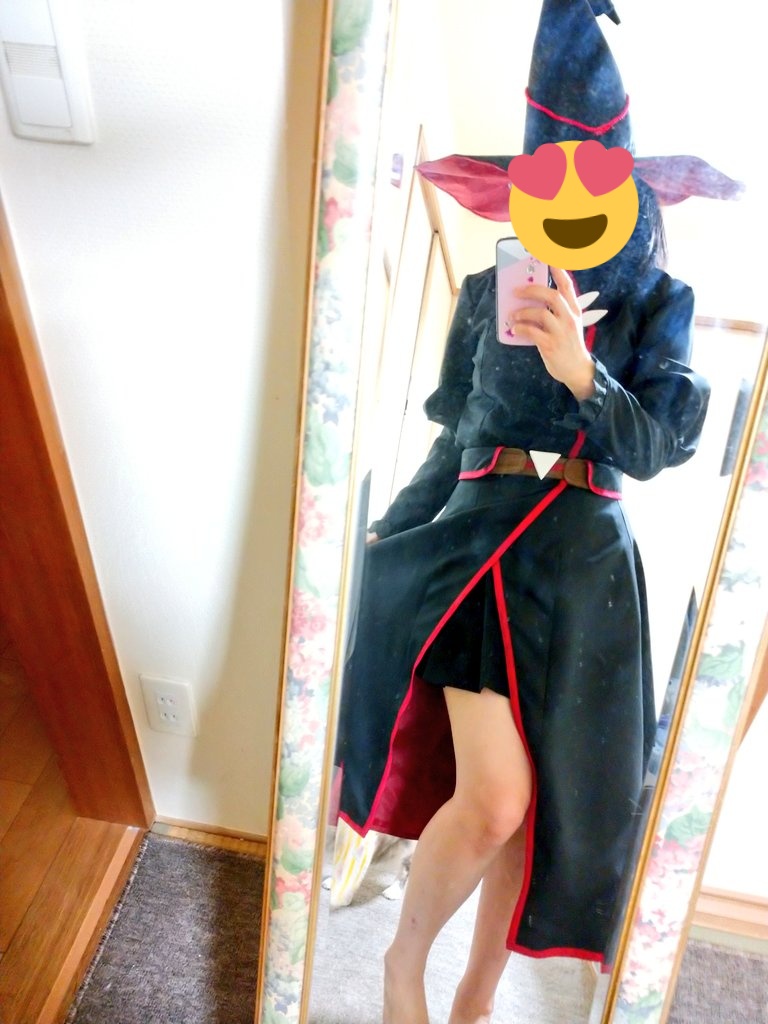 日吉舞 コス衣装色々製作中 ゲゲゲの鬼太郎 魔女アニエスの衣装 ほぼ完成 帽子は形の調整必要そう あ ベルト白パーツの上下間違えてる 汗 今の時期は 裏地つきのこの衣装クッッッッッソあちいです ブーツ飾りはどうしようかなぁ コスプレ 日吉舞 コス衣装色々製作中 ゲゲゲの鬼太郎 魔女アニエスの衣装 ほぼ完成 帽子は形の調整必要そう あ ベルト白パーツの上下間違えてる 汗 今の時期は 裏地つきのこの衣装クッッッッッソあちいです ブーツ飾りはどうしようかなぁ コスプレ