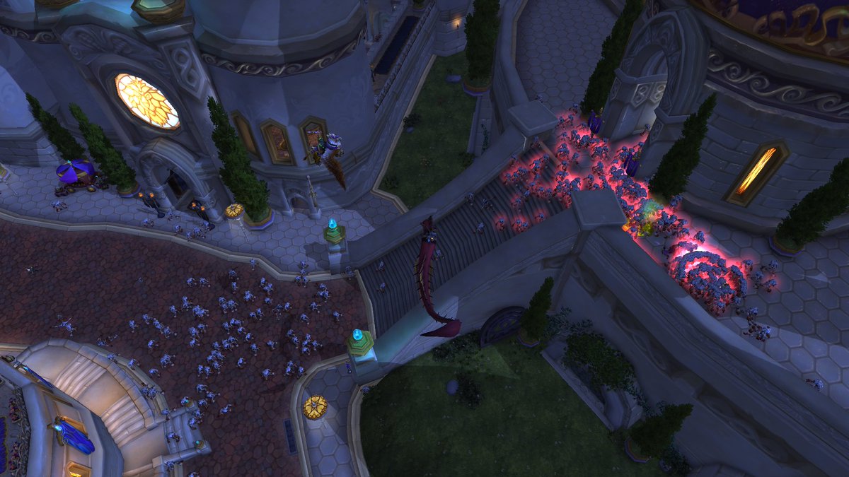 Digidan2005's tweet image. Ghouls somehow made it up to the Broken Isles' Dalaran #prepatch