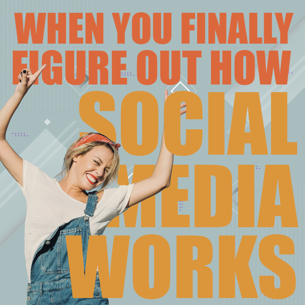 AtOptimize's tweet image. When you finally figure out how social media works. 
@AtOptimize 
#DigitalMarketing #Marketing #Pakistan