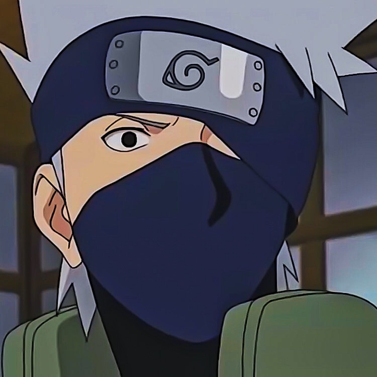 kakashi hatake icon, naruto