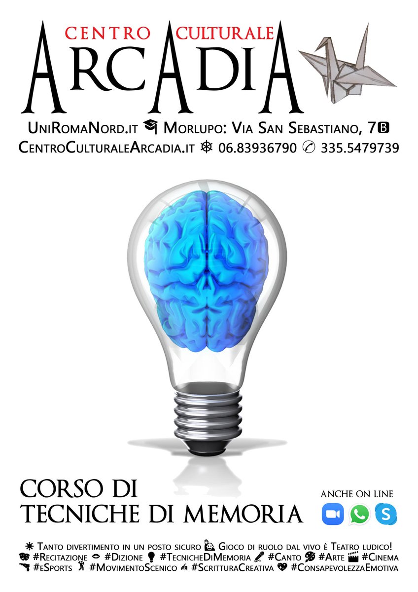 ExtraUrbe's tweet image. 🎭 Scuola di Teatro #Recitazione #Dizione #TecnicheDiMemoria da lunedì a venerdì
Giovani: 16:30/19:30 - Adulti: 21:30/23:30
🤩 Tanto divertimento in un posto sicuro
⚓ Che lo Spettacolo abbia inizio!
⎈ metateatro.it
MORLUPO 🐺 Via San Sebastiano, 7🅱 ☸