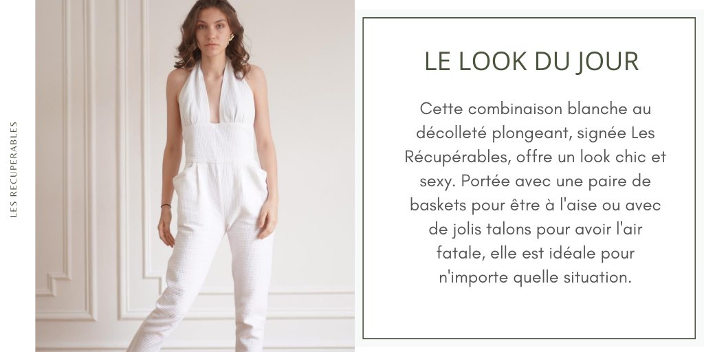 PossibleFrance's tweet photo. Look du jour - Aujourd'hui, présentation d'un look chic et sexy signé @LRecuperables , disponible sur https://t.co/sQlaxtIxsg.
#EnModePossible #ootd #lookoftheday #inspiration #fashion #madeinFrance https://t.co/vjgmEz65A7
