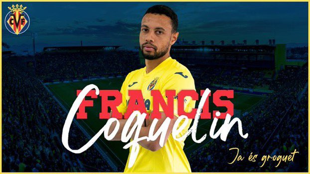  DONE DEAL  - August 12FRANCIS COQUELIN(Valencia to Villarreal )Age: 29Country: France  Position: Midfielder Fee: €8 millionContract: Until 2024  #LLL